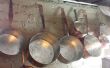 DIY Hand veegde Tinning van oude koperen potten/pannen - stap voor stap instructies