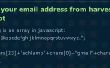 Onzichtbaar maken van uw e-mailadres van rooiers met Javascript