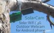 Maak een zonne-Wifi 3g Outdoor Camera Webcam van een oude Android telefoon! 