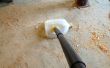 Shop-Vac vloer mondstuk bijlage uit een melkkannetje geïmproviseerde