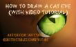 Hoe teken je een Cat-Eye (met video-tutorial)