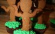 Baby Groot Cupcakes