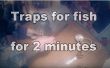 Traps voor vis voor 2 minuten