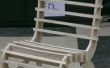 CNC stoel Design in elkaar grijpende