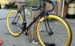 Herstellen en transformeren van een oude fiets in een slanke Fixie