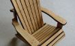 Bamboe Adirondack stoel (schaalmodel)