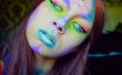 Psychedelische buitenaardse make-up