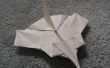 Oragami papier vliegtuig Fighter