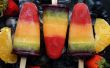Regenboog Fruit ijslollys