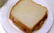 Hoe maak je een pindakaas en jam Sandwich