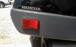 1991 Honda ST1100 rode marker lichten ter vervanging van dure reflector. 