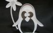 Ik hou van je Penguin - gemaakt voor mijn vrouw :-) lasercut