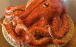 Realistische Octopus taart