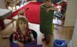 Eenvoudigste mogelijk Kids speelgoed - Foam Camping Mat plus de verbeelding van een kind "auto" =
