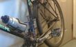Ad hoc-fiets 'stand' Deurknopje en fiets rek met