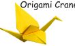DIY Hoe maak je een papier-kraan - Origami