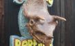 3D Triceratops schedel teken