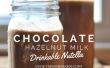 Hoe maak je melk chocolade hazelnoot | Drinkbaar Nutella