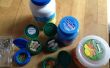 Mini containers van fles & jar caps