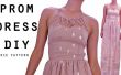 Strappy hals jurk DIY || GRATIS patroon