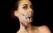 Goedkope make-up van de Wal-Mart Halloween - zombie editie! 