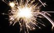 Cool sparkler explosie