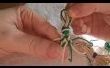 How to Tie een afwisselend vierkante knoop voor hennep sieraden - acht Strand