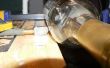 Snijden wijnflessen voor glazen en vazen