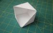 Origami open geconfronteerd kubus