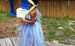 De koningin Elsa jurk en pruik