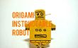 Origami instructable robot