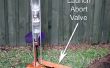 Water raket lanceren Abort ventiel