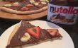 Nutella Dessert Pizza (deeg vanaf nul!) 