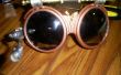 Luchtschip kapiteins Steampunk Goggles