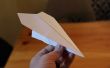 De Harrier papieren vliegtuigje vouwen