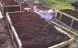 Geen irrigatie verhoogd bed tuinieren systeem (Hugelkultur)