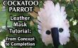 Kaketoe papegaai lederen masker Tutorial: Van Concept tot voltooiing