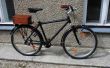 Maken van een moderne fiets oud
