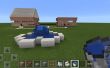 Minecraft huizen tuin en fontein