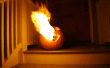 Flamethrowing Jack-O'-Lantern