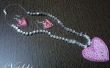 Aftelkalender voor Valentijnsdag Quilling juwelen voor meisjes
