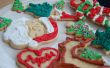 Vakantie suiker koekjes met Royal Icing