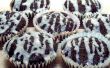 Laag vet Zebra Cupcakes