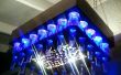 Aluminium koper gekleurde bier fles LED licht kroonluchter (met Cap Saver Display)