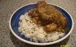 Curry Geit Stew (geit Curry) met linzen & Veg