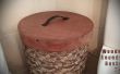 Hoe maak je een ronde houten deksel voor een wasmand! 