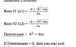 Kwadratische vergelijking Oplosser in C