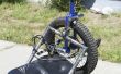 Eenwieler rek voor een motorfiets (de UniRack)