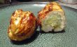 Gevulde BBQ-kip (sushi stijl roll)