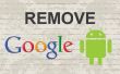 Hoe te verwijderen Google-account van Android